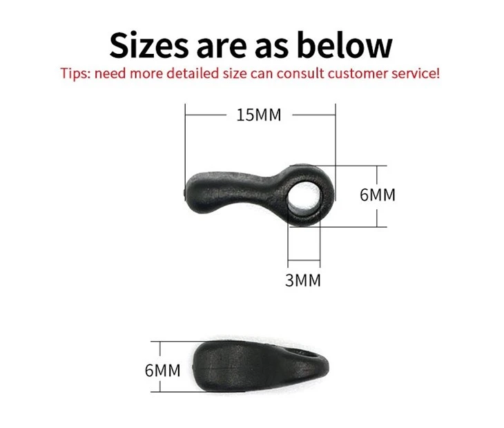 Clothing Cord Zipper Pull high quality